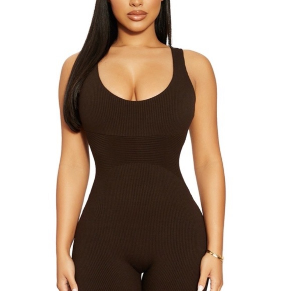 NAKED WARDROBE SNATCHED AF ROMPER